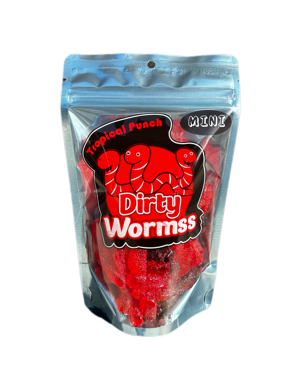 Tropical Punch Gummy Worms – Sweet & Fruity Fruit Punch Flavor!