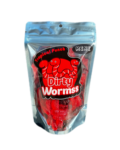 Tropical Punch Gummy Worms – Sweet & Fruity Fruit Punch Flavor!